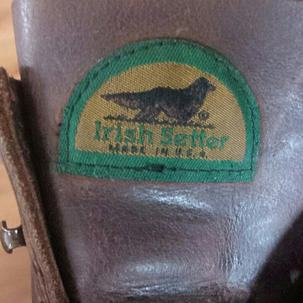 Irish Setter boots by Red Wing